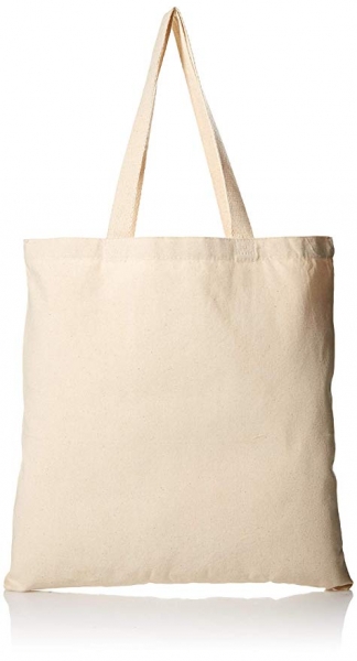 15" x 16" Cotton Flat Tote (Made in Canada)