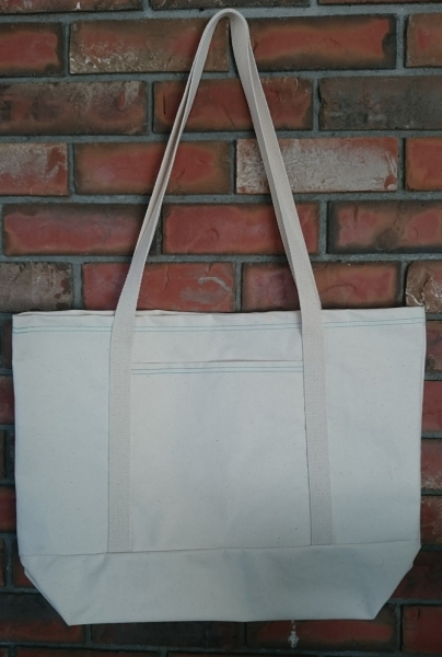 Made in Canada Cotton Canvas Beach Tote / Boat Tote