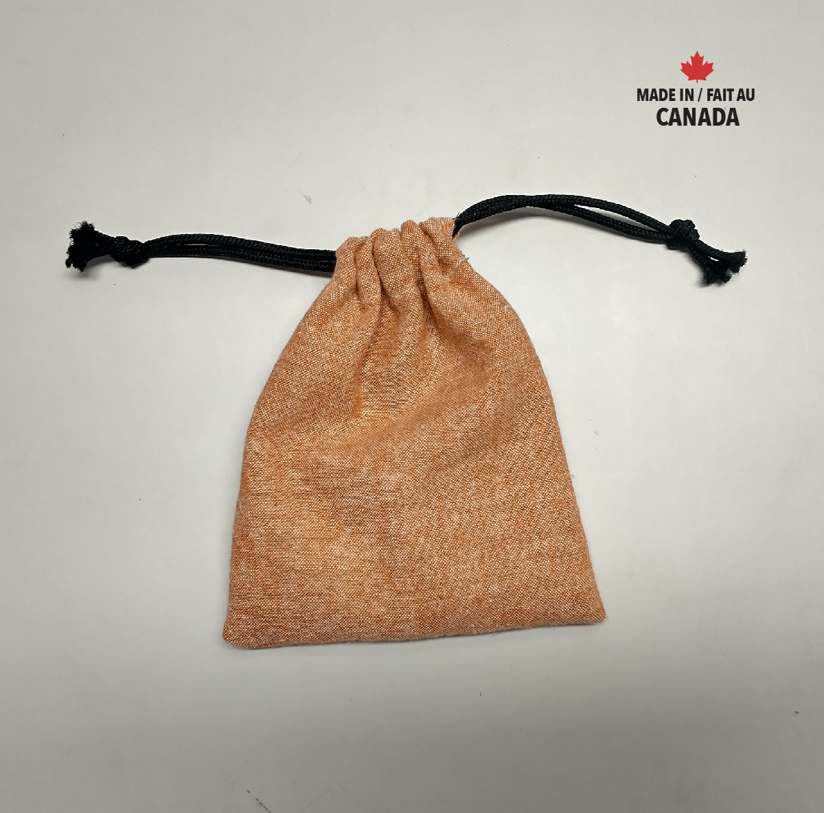 Hemp organic cotton drawstring pouch 4